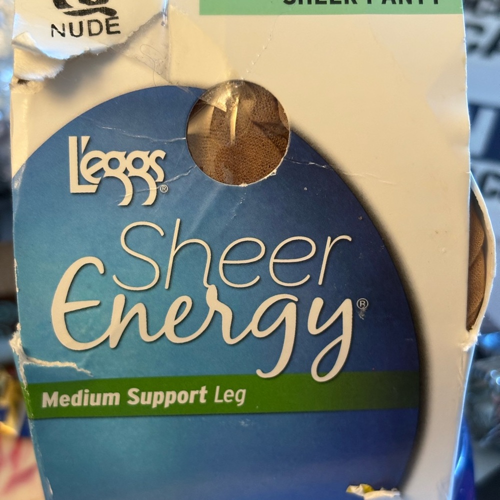 L'eggs Sheer Energy Medium Support Leg Pantyhose - Nude